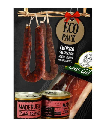 Lote de linguiça orgânica e patê