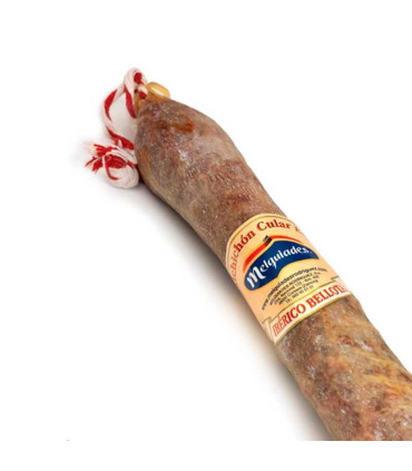Eikel-gevoede Iberische Salchichón