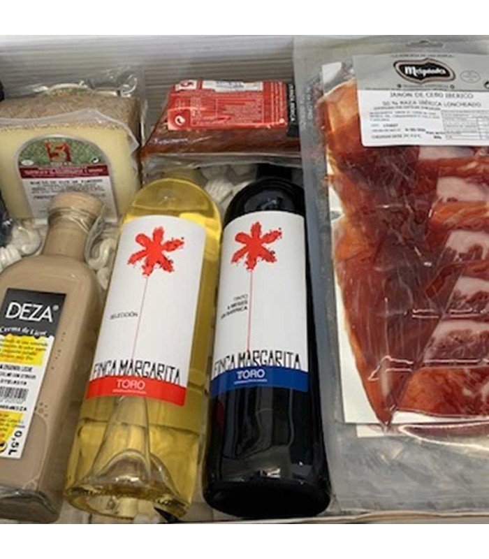 Cesto di Natale con spalla iberica