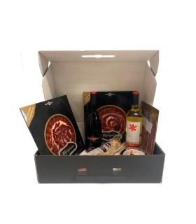 Panier de Noël ibérique Bellota Jambon