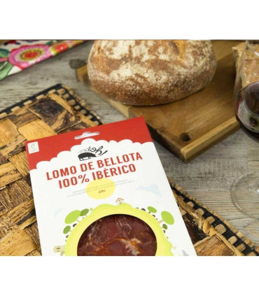 Sobres loncheado Lomo de Bellota