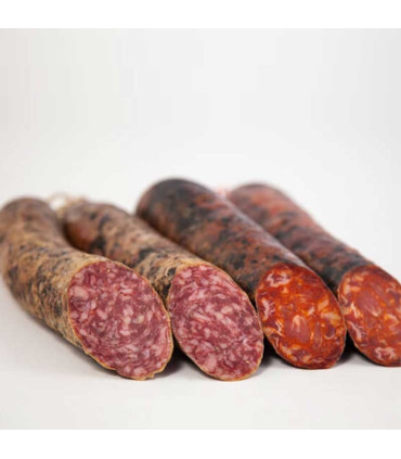 Saucisse de gland Lot. Chorizo et Salchichón