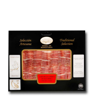 Saquetas de Presunto Bellota Ibérico 50% fatiado