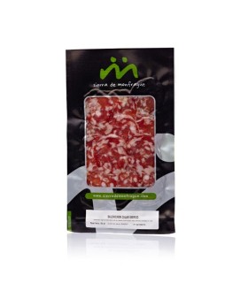 Salchichón iberico affettato