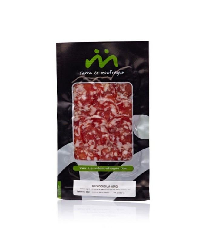 Salchichón iberico affettato