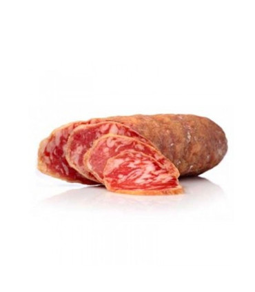 Salchichón iberico affettato