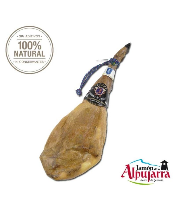 75% terenJamón de cebo ibérico Trevélez