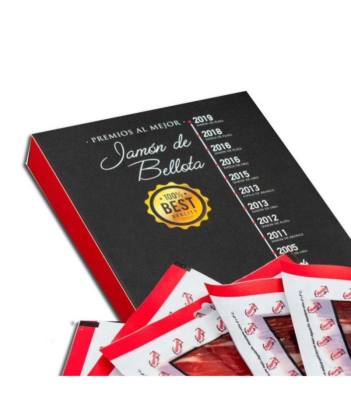 100% Iberian Bellota Ham Sliced with a knife, Morato