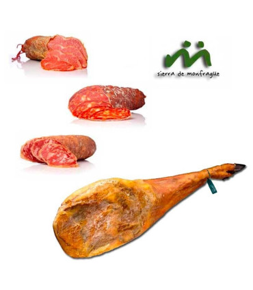 Lot ibérico cu Paleta de cebo de campo - Sierra de Monfragüe