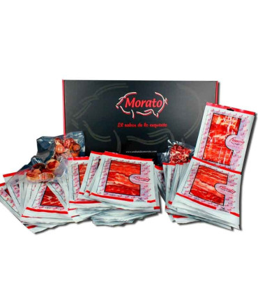 Jamón de Bellota 50% ibérico de 7 kg feliate cu CUCHILLO, Morato