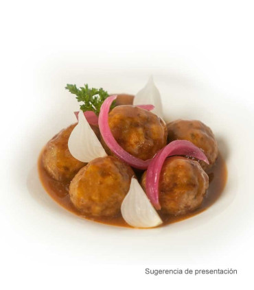 ibérico chifteluțe de porc cu semințe și ghimbir (2 persoane)