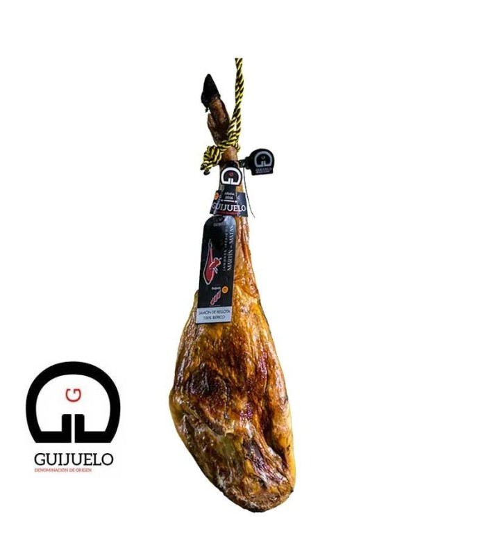 100% Iberian Bellota Ham. Designation of Origin Guijuelo