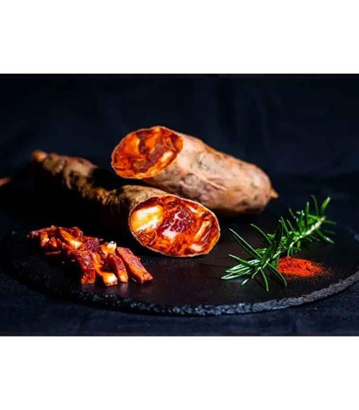 Batch of Iberian sausages. Martin Matas. Ledrada