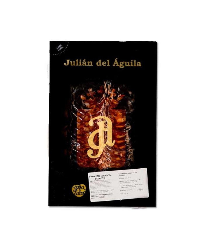 In Scheiben geschnittene Eichel-Chorizo