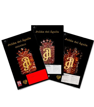 sachets of Iberian acorn-fed slicing