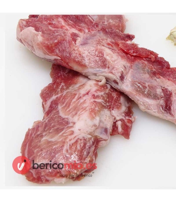 Costine di maiale iberico