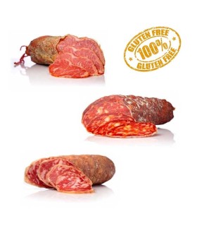 Lot de saucisses ibériques, Sierra de Monfragüe, Estrémadure