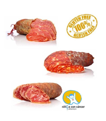 Saucisses ibériques du lot de la Sierra de Monfragüe, Estrémadure