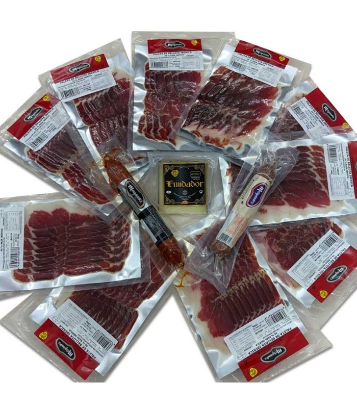 Lote ibérico de presunto alimentado com bolota