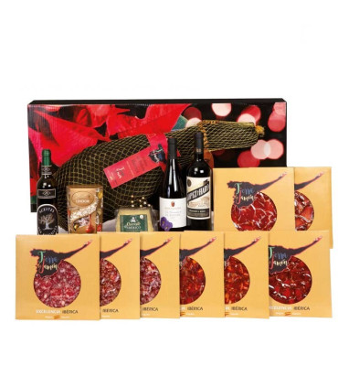 Panier de Noël Ibérique Bellota épaule