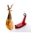 PACK Jamón de Cebo Campo 50% Ibérico + JAMONERO