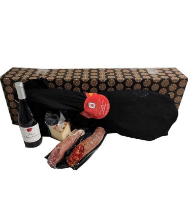 Weihnachtskorb von Bellota Schulter 50% Iberisch