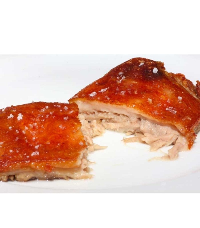 Coaste dezosate de porc de lapte ibérico confit. 6 unități