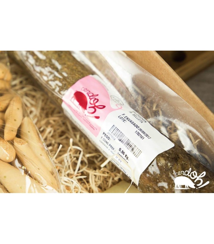 chorizo ou saucisse nourrie au gland