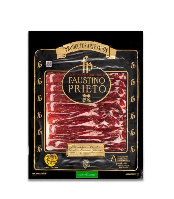 Paleta cebo de campo 50% raza ibérica loncheada