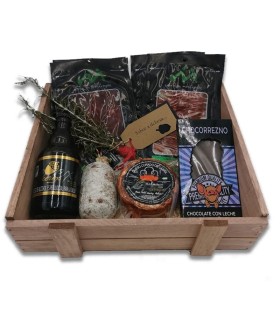 Boîte de jambon cadeau