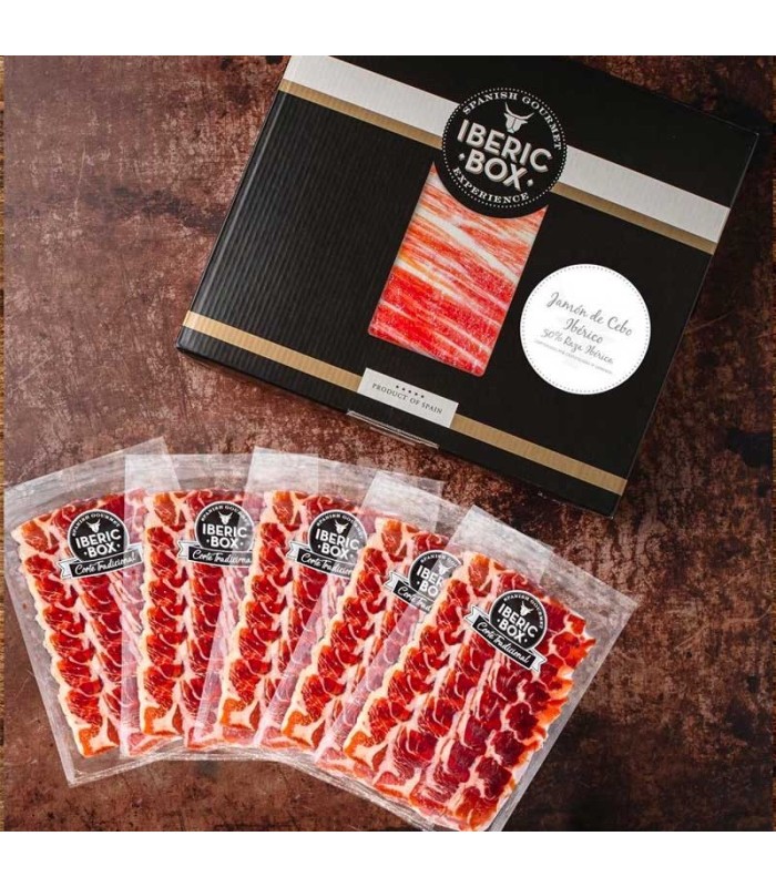 Gesneden Cebo Ham 50% Iberisch