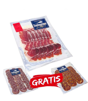 In Scheiben geschnittene Bellota-Schulter
