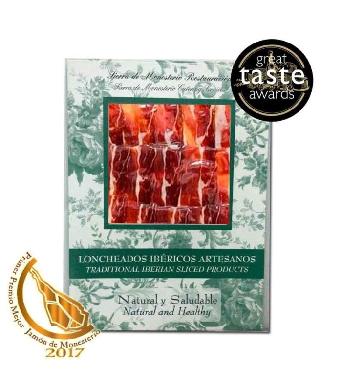 Prosciutto Cebo Campo a fette 50% Ibérico , Sierra Monesterio, Estremadura - Jamón Ibérico a fette - - 1