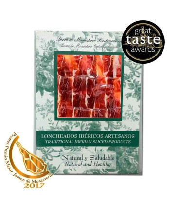 Presunto Cebo Campo fatiado 50% Ibérico , Sierra Monesterio, Extremadura - fatiado Jamón Ibérico - - 1