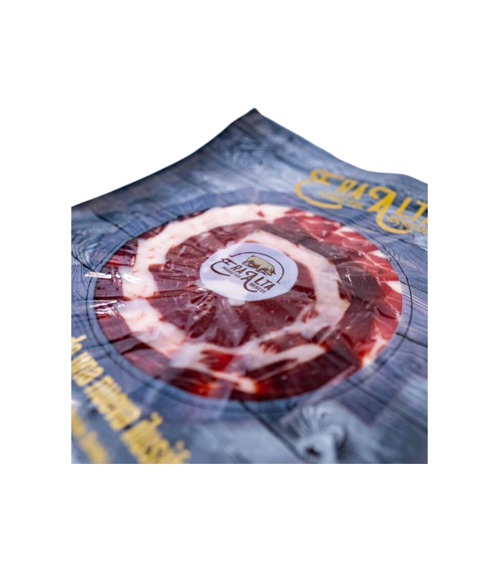 Jambon Bellota tranché 100% race ibérique