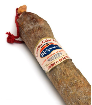 Weihnachtskorb mit 50% iberischem Cebo de Campo Schinken. Melquiaden