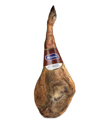 Kerstmand met Gran Reserva Duroc Ham. Melquiades