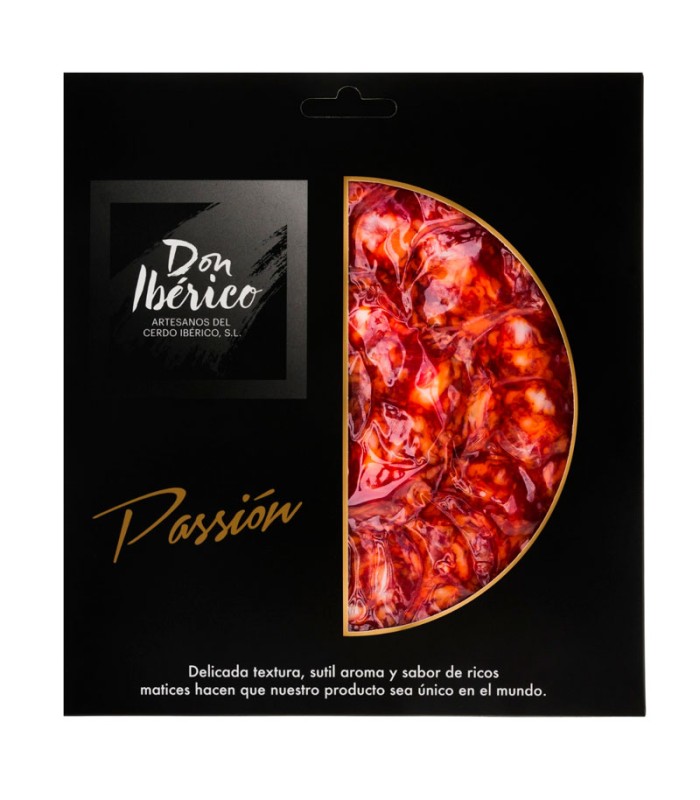 Chorizo de bolota fatiado