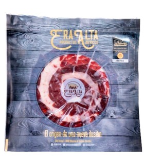 In Scheiben geschnittener Bellota-Schinken 100% iberischer Rasse