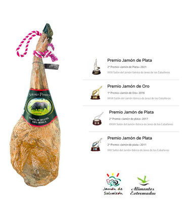 Presunto de ombro 100% artesanal ibérico alimentado com bolota