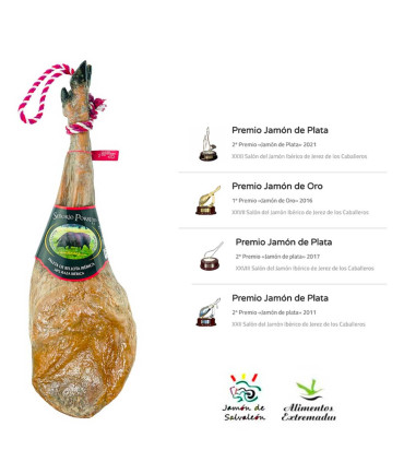 Presunto de ombro artesanal 50% ibérico alimentado com bolota