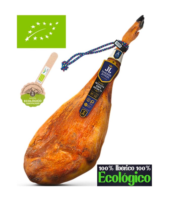 100% Organic Ibérico bellota Ham without additives