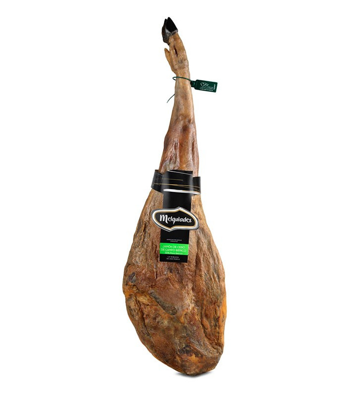 Confezione regalo con prosciutto Cebo De Campo 50% Ibérico. Melquiades