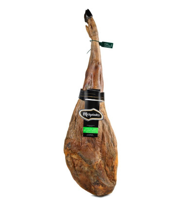 Cesta de Navidad con Jamón de Cebo de Campo 50% Ibérico. Melquiades