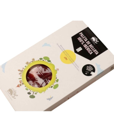 100% bellota paleta ibéricagesneden