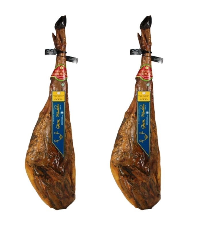 Pack 2 x Jamón de Bellota 100% breed Ibérica. DOP
