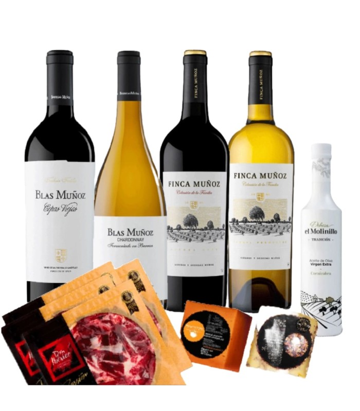 Pack Sensation Gourmet - Bodegas Muñoz - Cestas de Natal - - 1