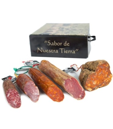 Confezione di salsicce iberiche - Estremadura - Los Hernández
