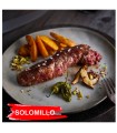 Carnea proaspătă bellota 100% Ibérica. Pata Negra (Secret, Fan și Sirloin)