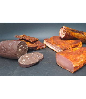 Lot de saucisses Charras - Dehesa Grande - Embutido Ibérico - - 1